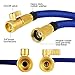 maswater Garden Hose 50FT Expandable Water Hose - 2020 Upgraded 2-Way Splitter with Double Latex Core, 3/4