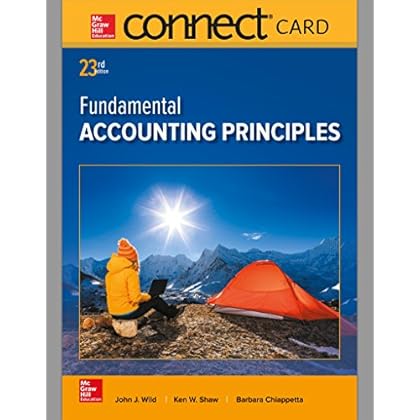 Connect Access Card for Fundamental Accounting Principles Connect Access Card for Fundamental Accounting Principles
