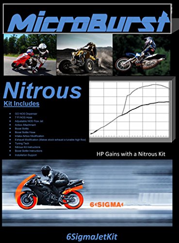 Small Engine NOS NO2 Nitrous Oxide Kit 250-500 2 & 4 Stroke, EFI & Carb +5 Bottles of NOS ... - Thumbnail 3