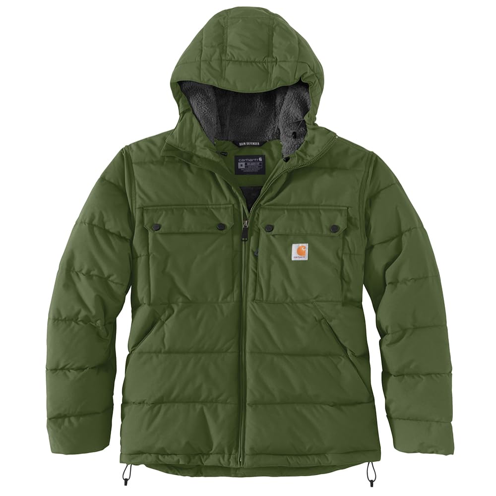 Carhartt Men's Montana Loose Fit Insulated Jacket, Chive, XX-Large Tall Image