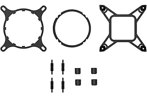 Premium Intel LGA1700 Retention Kit for Asetek-Based Liquid Coolers – Kit with Premium Finish Plus Easy Installation
