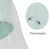 Vobulafy Pram Net Universal Mosquito Bug Insect Cover 47x40 inches view 5