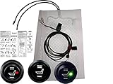 WATERCARBON Premium Heated Seat Kit - Universal, OEM Equipment - Dual Settings, Five Year Warranty