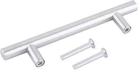 Feketeuki Plata Útil y Duradero Práctico Acero Inoxidable Gabinete de