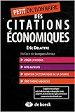 Petit dictionnaire des citations économiques by