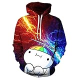 RONGANDHE Kids Global Th-eO-dd1-s-Out Teen 3D Printed for Children Unisex Pullover Hoodie Sweatshirts Boy/Girl Th-eO-dd2-sOut 1-S