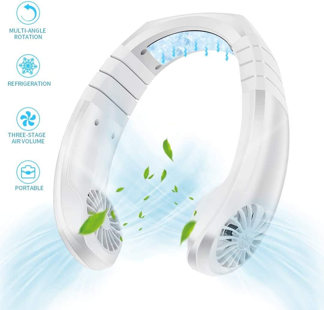 silvercrest portable neck fan