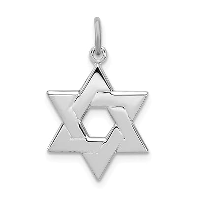 925 Sterling Silver Star of David Pendant Necklace Cambodia Ubuy