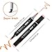 dainayw 12 Colors Skin Tone Markers, Professional Permanent Dual Tip Soft Brush Artist Sketch Manga Marker for Portrait, Illustration Drawing - Alcohol Art Markers