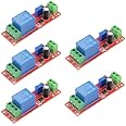 XINGYHENG 5Pcs 12V NE555 0-10 Seconds Delay Timer Switch Module Constant Current Regulator Timer Delay Converter for Automoti