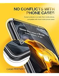 GVIEWIN Designed for Google Pixel 3XL Screen Protector [ 3 Pack ], Tempered Glass Full Coverage Screen Protection Film with Ultra HD Clarity Case Friendly Bubble   Clear Screen Film for Pixel 3XL