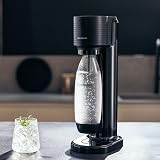 Sodastream Gaia Manual Sparkling Water Maker Cordless 1 L Bottle Black view 2