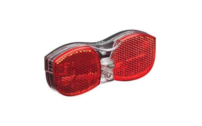 Gepäckträger Rücklicht AXA City Rear - Batterien- On/Off 80mm