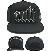 Cult of Individuality New Melton Old English Black Flat Era Snapback Hat