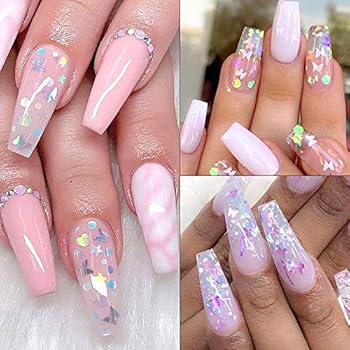 Butterfly Nail Art Sequins Acrylic Paillettes Butterfly For Nails Glitter Design Holographic Nail Sparkle Flakes Butterflies Nail Decals Stickers Set Manicure Designs Nail Art Tips Charms 12 Boxes Amazon Com Au Beauty