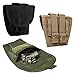 ATG Tactical Single Handcuff Pouch MOLLE PALS PVC Black (Green)