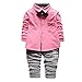 JIANLANPTT Autumn Spring Baby Boy Clothes Set Top Pants 2 Pieces Gentleman Suit