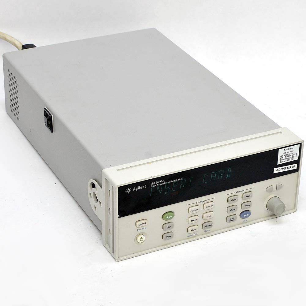 AGILENT 34970A Data Acquisition / Data Logger Switch Unit Amazon.it