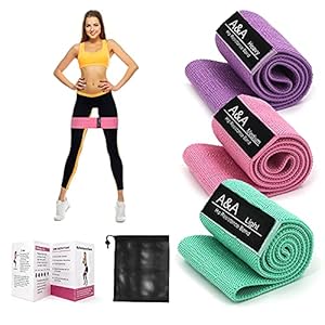 Znines-Resistance-Bands-Non-Slip-Exercise-Bands-for-Legs-and-Glutes-3-Resistance-Levels-Workout-Bands-Booty-Bands-for-Men-and-women-Best-for-Home-Fitness-Bands-for-PilatesYoga-and-Body-Building Znines Resistance Bands, Non-Slip Exercise Bands for Legs and Glutes, 3 Resistance Levels Workout Bands Booty Bands for…
