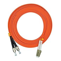 Jeirdus 1Meter 3ft LC to ST Duplex 62.5/125 OM1