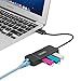 UNITEK Gigabit Ethernet Network Adapter with 3-Port USB 3.0 Data Hub, Bulit in Micro B Charging Port Compatible MacBook, Mac Pro, iMac, Surface Pro, Desktop, USB Flash Drives, Mobile HDD