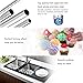 Russian Piping Tips,20 PCS Ymiko Russian Nozzles Piping Tips with 20 Disposable Piping Bags+ 2Colour Coupler Cake Decorating Set kit For Cake Cupcake Decorating