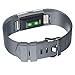 RedTaro Replacement Bands Compatible with Fitbit Charge 2, Classic & Special Edition Adjustable Sport Wristbands for Fitbit Charge 2 Women Men Large Small Grey