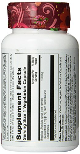 1 Solaray+Rhodiola+Extract+100+Count