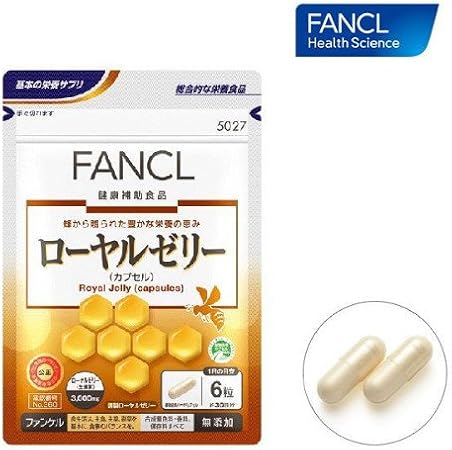 Amazon ファンケル Fancl ローヤルゼリー カプセル 約30日分 180粒入り ファンケル Fancl ドラッグストア