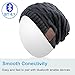 Qshell Unisex Washable Trendy Bluetooth Music Beanie Hat Cap Scarf w/Wireless Headphones Headsets Earpieces Mic Hands Free for Lifestyle Gym Sports Fitness Running Skiing Snowboard Hiking - Black