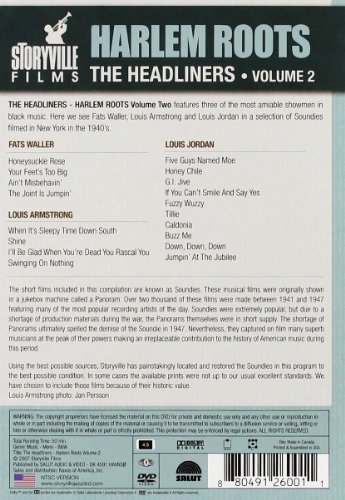 Harlem Roots Vol. 2: The Headliners