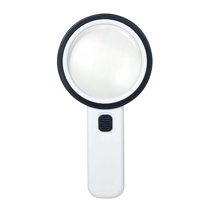 Amazoncom Magnifier Kkmoon 12 Led Reading Magnifier