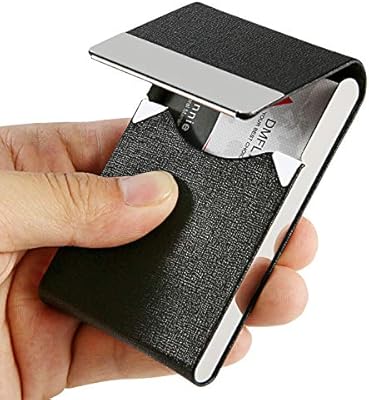 DMFLY Professional Slim Business Card Holder Metal Business Card Case Pocket Business Card Wallet Business Card