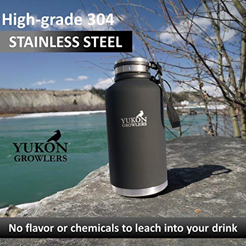 Yukon Growlers Insulated Beer Growler Keeps Beer Cold and Carbonated