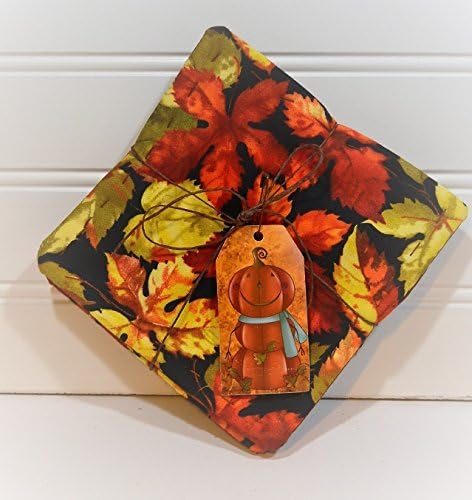 Fall Coasters Quilted Mug Rug handmade,quilted coasters handmade, set of 4
