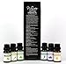 Best Essential Oils Gift Set by PureScents, 100% Pure, Six 10ml (0.34 fl oz) Aromatherapy Oils. Perfect to kill Germs, Bad Smells and a Bad Mood, great for a Relaxing and Rejuvenating Experience!