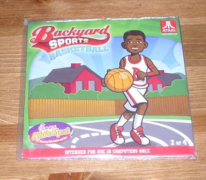Amazon Com Chick Fil A Atari Backyard Sports Basketball 2012 Cd