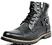 BRUNO MARC NEW YORK Men's Military Motorcycle Combat Boots