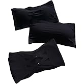 OYOANGLE Girl's 3 Piece Tube Bras Strapless Wireless Padding Bandeau Seamless Training Bralettes