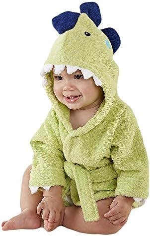 Hooded Towels Baby Spa Robe Splash A Saurus Dinosaur