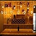 Y YUEGANG Curtain Lights, 10 Ft Connectable Indoor String Lights for Bedroom Decor, 8 Lighting Modes Waterproof Outdoor String Light for Wedding Decoration, Hanging Light Curtain for Wall - White