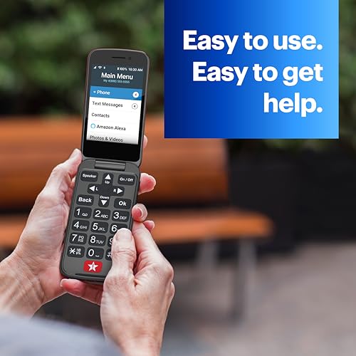 LIVELY Jitterbug Phones Flip2 Flip Cell Phone for Seniors Must Be