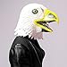 CreepyParty Animal Mask Eagle Mask Deluxe Halloween Costume Party Latex Animal Head Mask (Eagle)