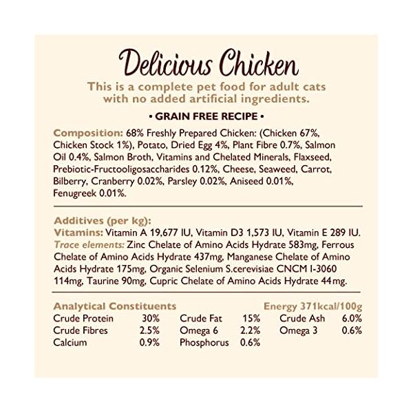 Lilys-Kitchen-Chicken-Casserole-Complete-Adult-Dry-Cat-Food-2-kg Lily's Kitchen Chicken Casserole Complete Adult Dry Cat Food (2 kg) (Packaging may vary)