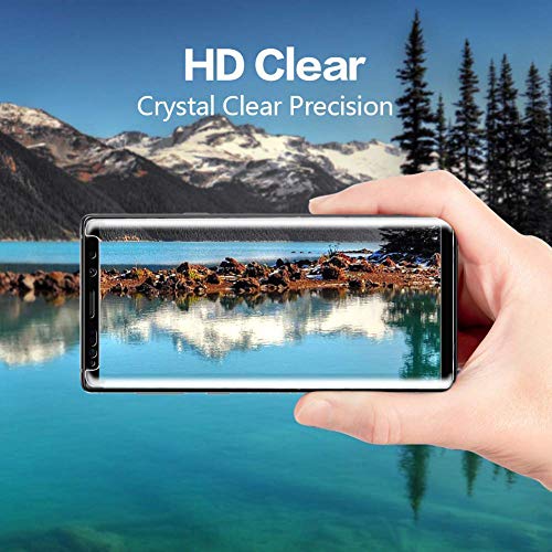 image for my-handy-design [2 Pack] Galaxy Note 9 Screen Protector, 3D Curve Edge