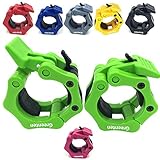 Greententljs 2 Inch Barbell Clamps Quick Release Pair of Locking 2