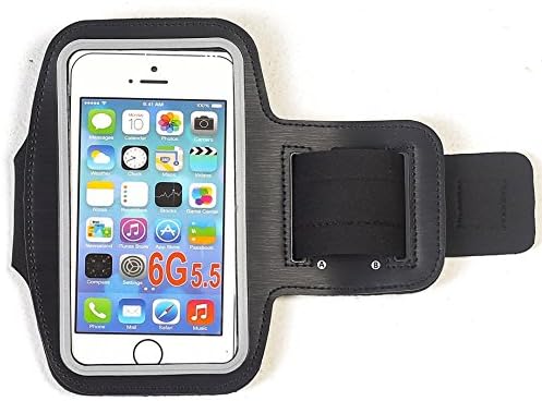 Marty Frank Naturals Adjustable Strap Reflective Border Universal Cell Phone Armband
