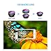 VicTsing 3 in 1 Fisheye Camera Lens, Macro Lens, 0.65X Wide Angle Lens, Clip on Cell Phone Lens Kits for iPhone 8, iPhone 7, 6s, 6, 5s , Android and Most Phones
