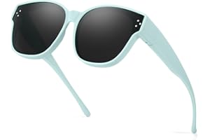 Trysee Kids Polarized Fit Over Sunglasses to Wear Over Prescription Glasses for Age 6-15 Boy Girl TS8152-3