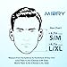 MIDRY Full Face Snorkel Mask - Easy Breathe Technology (Pearl White, L/XL)